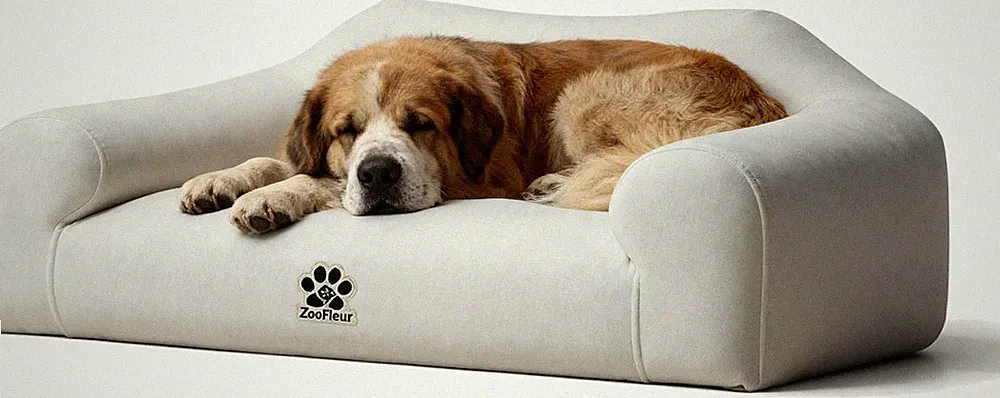 Orthopedic Washable Pet Sofa Bed for Small Dogs & Cats - Modern Plush Design