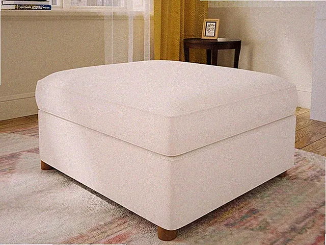 Ottoman Module for Chenille Modular Sectional Sofa Sectional Couch Ottoman
