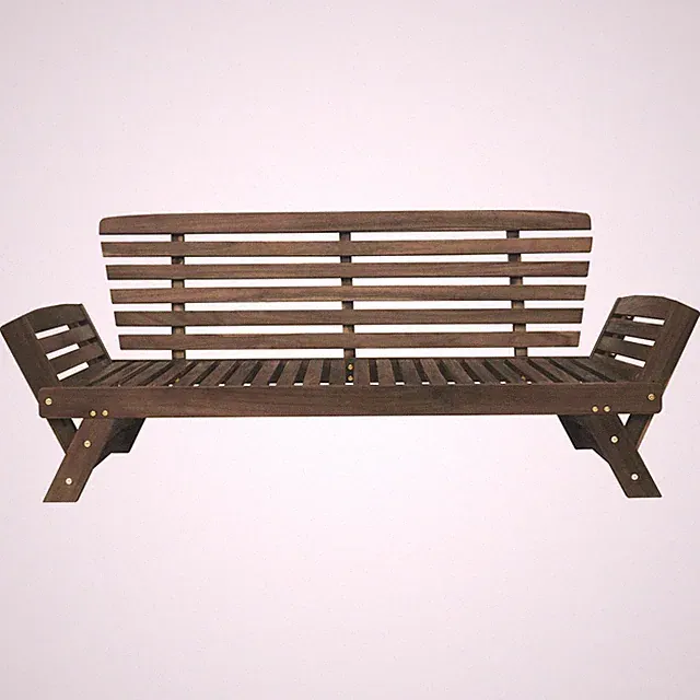 Outdoor Adjustable Daybed Sofa Chaise Lounge with Wooden Frame for Patio Garden