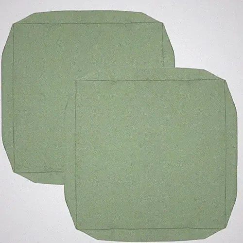 Outdoor Cushion Covers Replacement 20x20x2 20"x20"x2"--2 Covers Sage Green