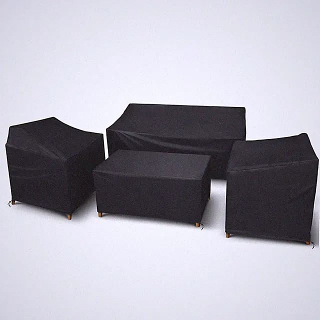 Outdoor Furniture Cover Waterproof, 4 Piece Patio Furniture Set Cover for Out...