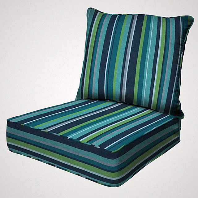 Outdoor Heritage Deep Seat Cushion for Patio Furniture, 24 x 23