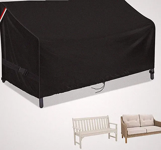 Outdoor Loveseat Cover, Waterproof 2-Seater Outdoor Bench Cover for Patio Sofa F