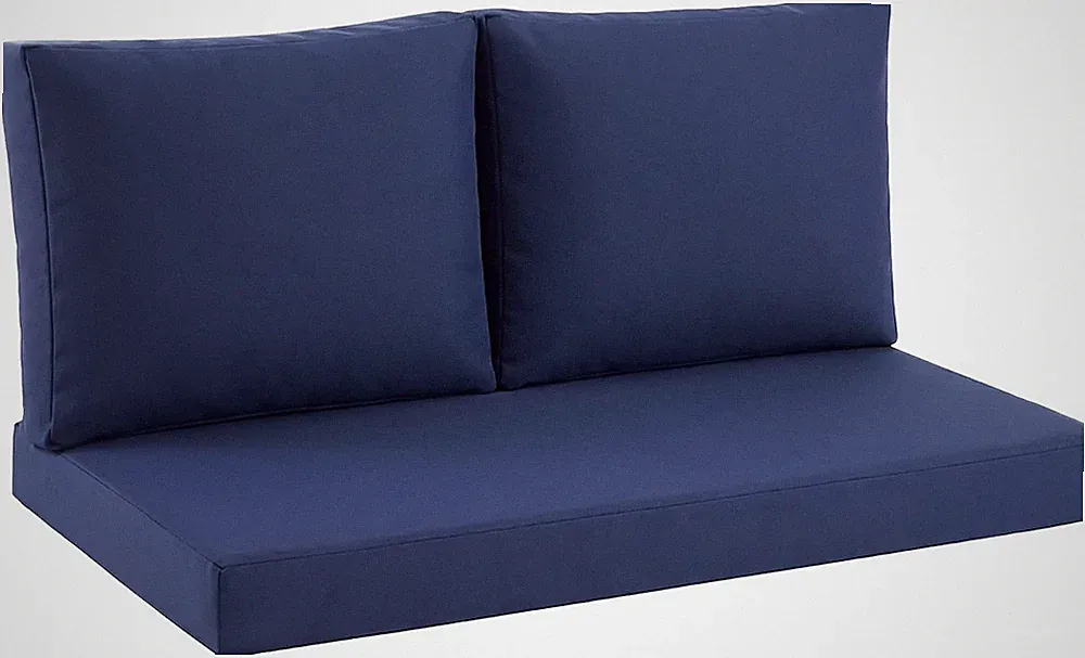 Outdoor Loveseat Cushion Set 46" x 26" Loveseat Cushions Outdoor Furniture