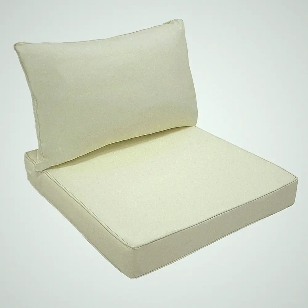 Outdoor Patio Deep Seating Cushion Set Waterproof Sofa Seat/Back Cushion