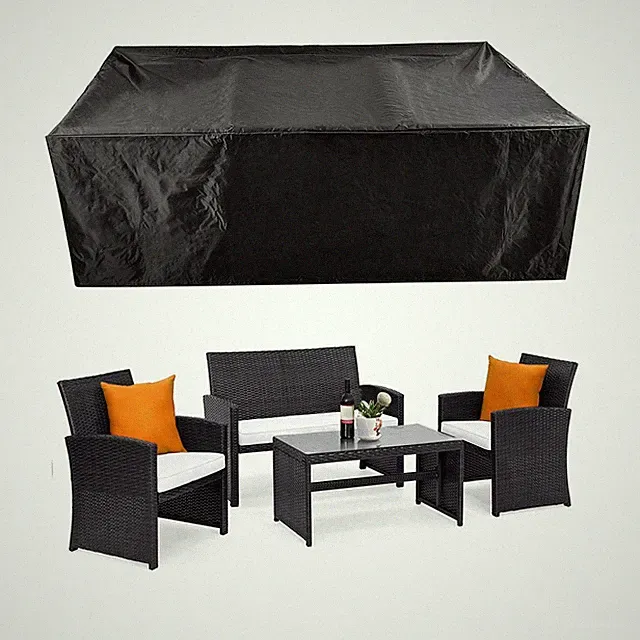 Outdoor Patio Furniture Cover 78 x 62 x 30 Waterproof For Sectional Sofa Chairs