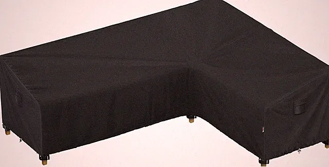 Outdoor Patio Furniture Cover Fit 112" X 87", 110" X 85", 108" X 84" L-Shaped Se