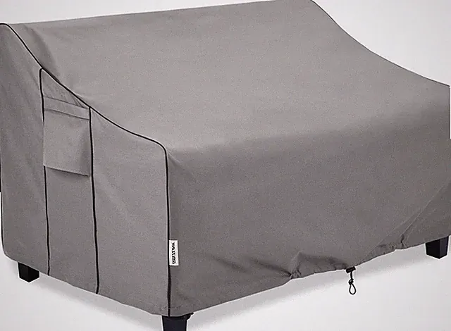 Outdoor Patio Furniture Cover Waterproof Durable 3-Seater Sofa Fits Up to 79W x