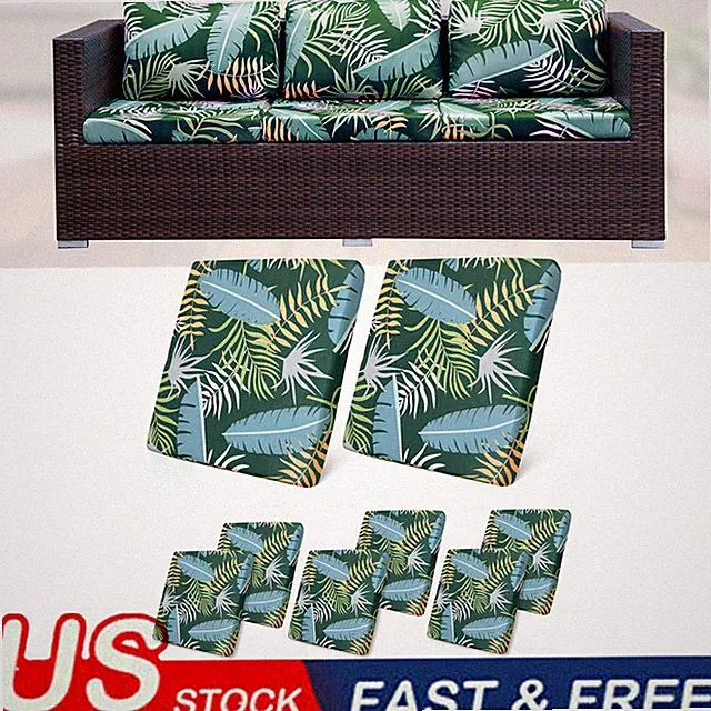 Outdoor Patio Sofa Cushion Cover Stretch Replacement Covers For Patio Furniture