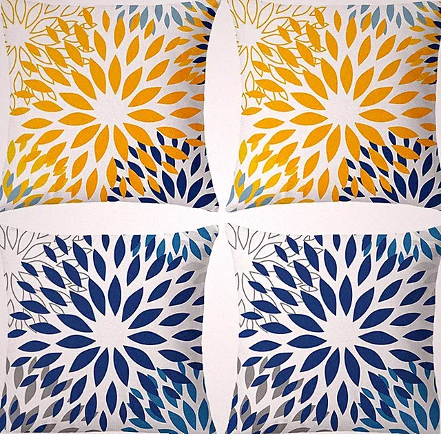Outdoor Pillow Covers - 4 Pack Outdoor Pillow Covers 18X18 Waterproof Pillowcove
