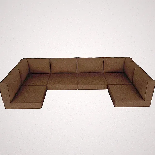 Outdoor Replacement Cushions, 14-Piece Couch Cushions Patio Sofa Cushions for Pa