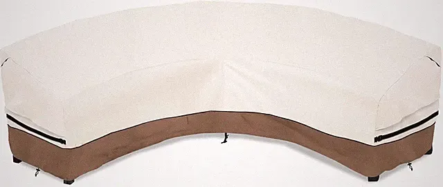 Outdoor Sectional Cover,Curved Patio Furniture Covers for 5-7 Seater Outdoor