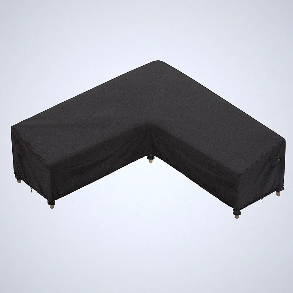 Outdoor Sectional Cover fit 95 x 95 inch, 94 x 94, 93 x 93, 92 x 91 L-Shaped...