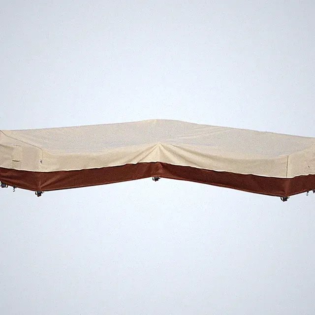 Outdoor Sectional Cover Patio Furniture Covers Waterproof Rip-Stop Anti-UV 60...