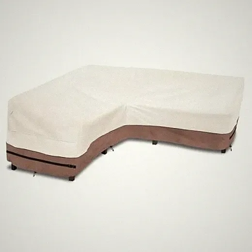 Outdoor Sectional Cover,V Shaped Patio Furniture Covers for 5-Seater Outdoor