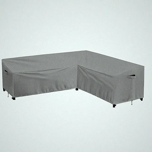 Outdoor Sectional Sofa Cover Waterproof L Shaped Patio Furniture 104”x83”