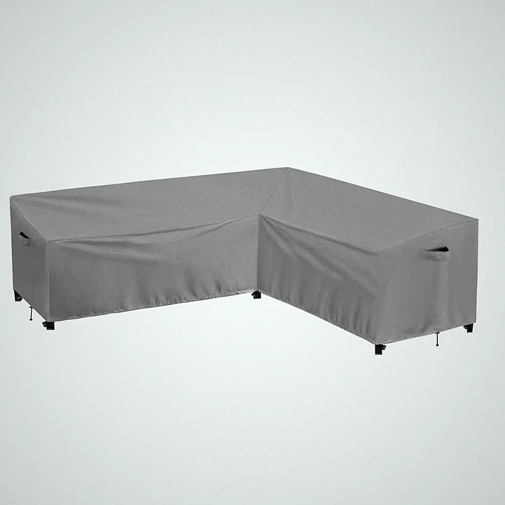 Outdoor Sectional Sofa Cover Waterproof L Shaped Patio Furniture Covers for D...