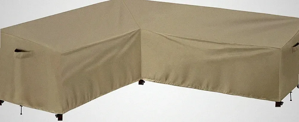 Outdoor Sectional Sofa Cover Waterproof L Shaped Patio Furniture Covers for Deck