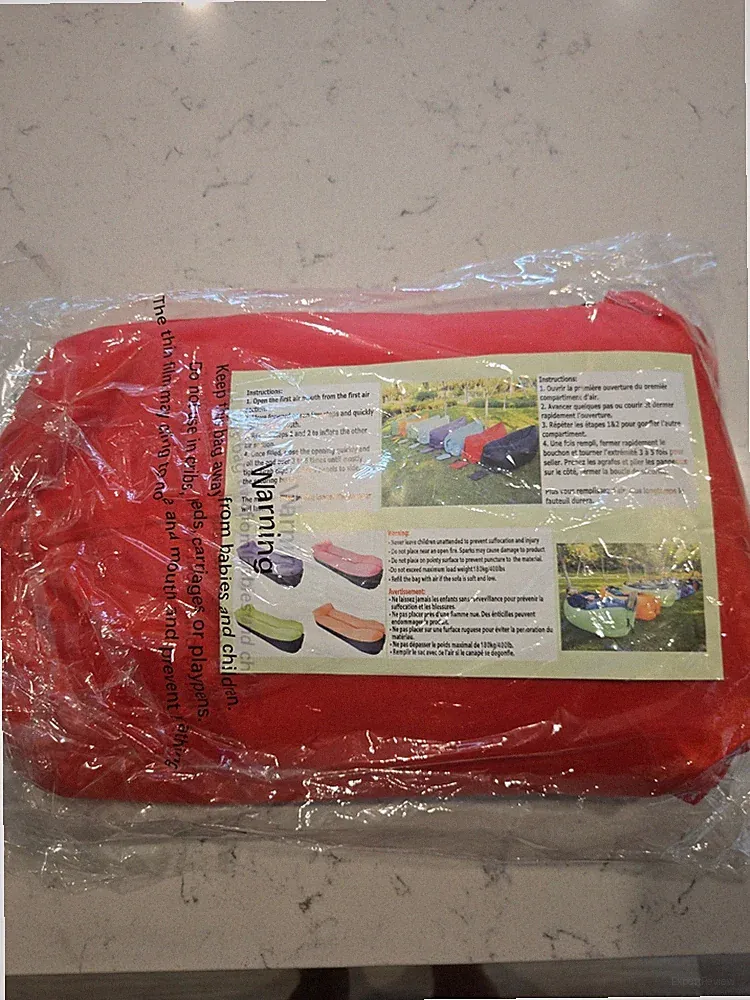Outdoor Soft Air inflatable sofa Portable beach air Sleeping Bed inflatable New