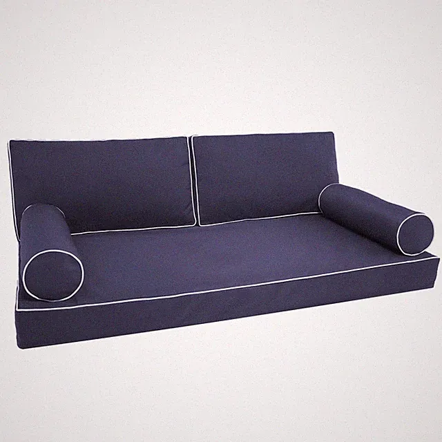 Outdoor Twin daybed Cushion Cover,For Outside Patio Porch Swing Sofa Chair Ma...