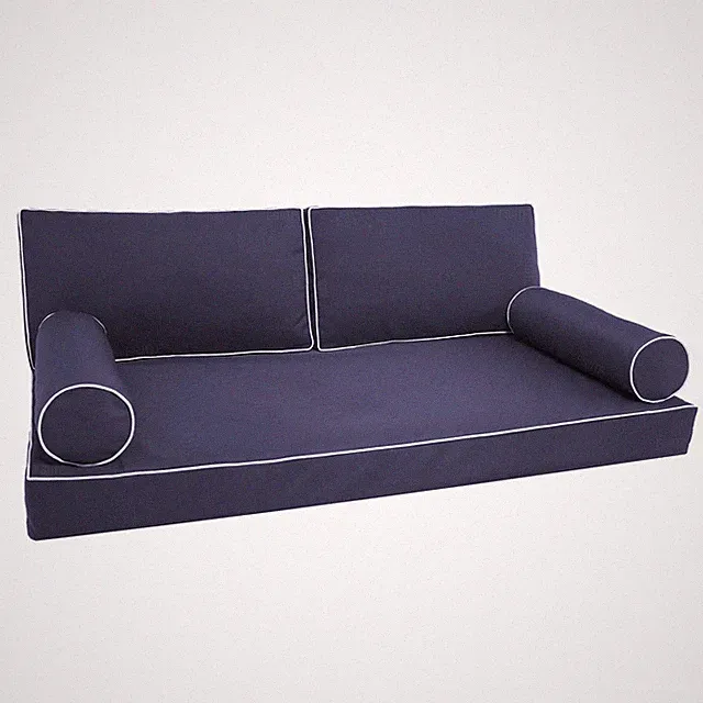 Outdoor Twin daybed Cushion Cover,For Outside Patio Porch Swing Sofa Chair Ma...