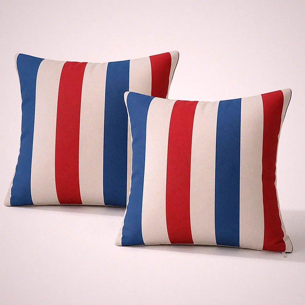 Outdoor Waterproof Throw Pillow Covers Decorative Patio Garden Cushion Cases