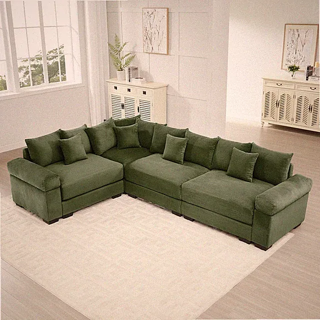 Oversized Cloud Modular Sectional Couch,Convertible Sectional Couches Deep