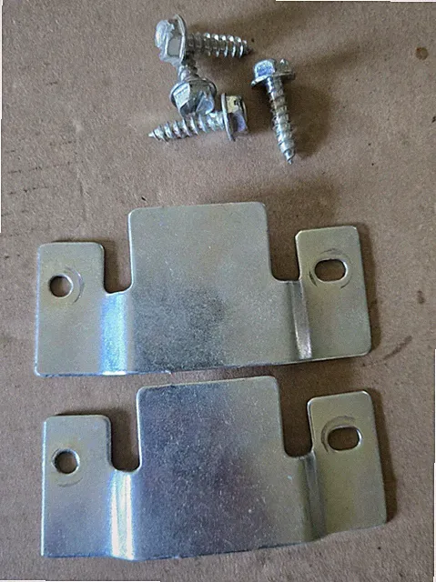 Pair Of Universal Sectional Sofa Couch Connector Brackets w/ Mounting Screws