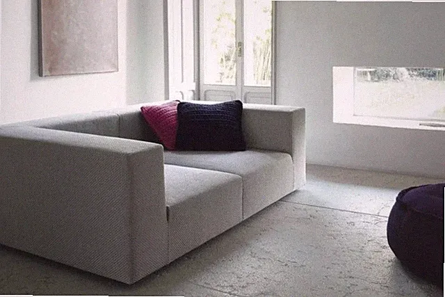 Paola Lenti Gray 2-Piece Atollo Modular Sectional Sofa Loveseat
