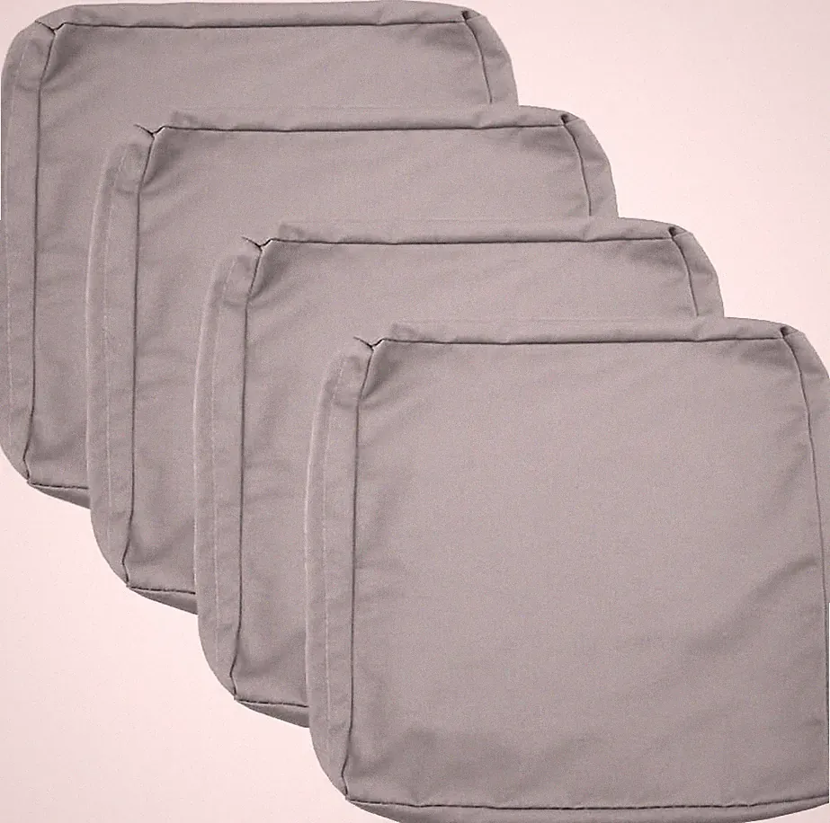 Patio Cushion Cover 24X24 Inch, 4Pack Outdoor Cushion Covers for Patio Furniture