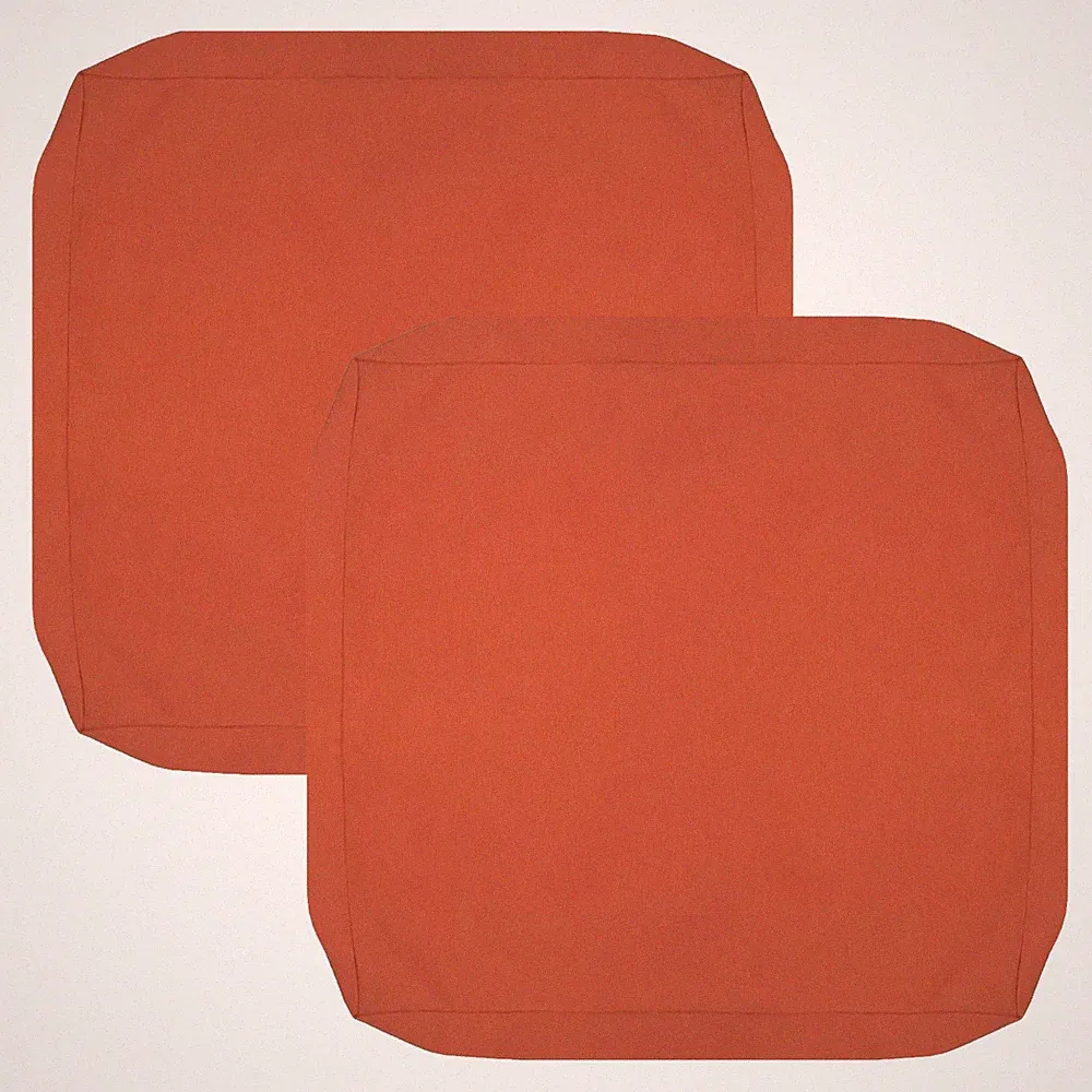 Patio Cushion Covers 28x28x6 Waterproof Outdoor Replacement 2Packs Seat