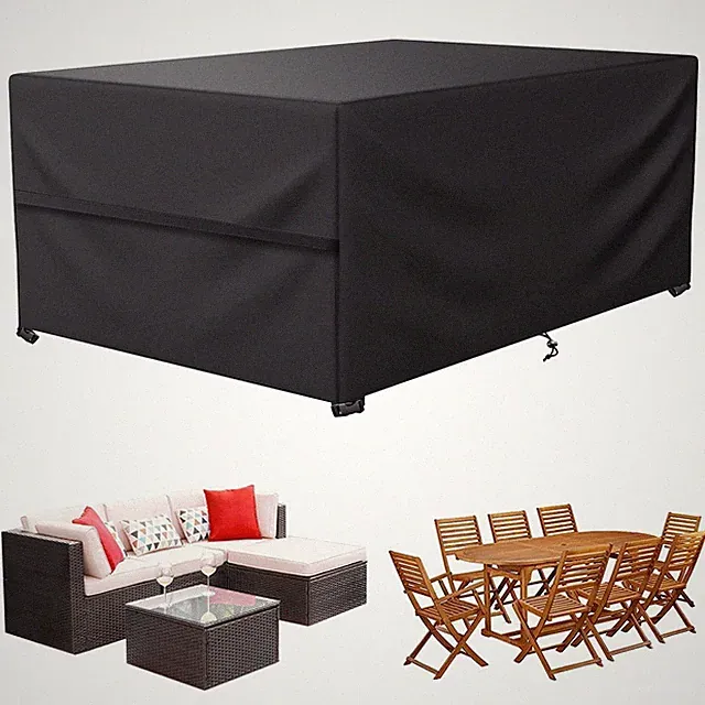 Patio Furniture Cover ,Waterproof Outdoor Sectional Couch Set Covers ,General...