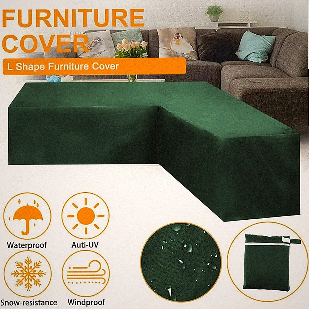Patio Furniture Cover Waterproof Outdoor Sectional Sofa Set Covers Heavy Duty