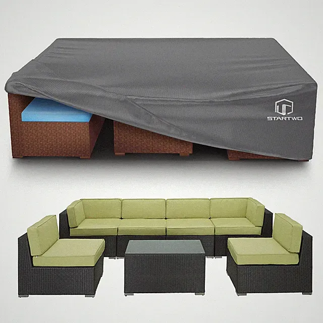 Patio Furniture Covers,Outdoor Furniture Covers Waterproof，Grey