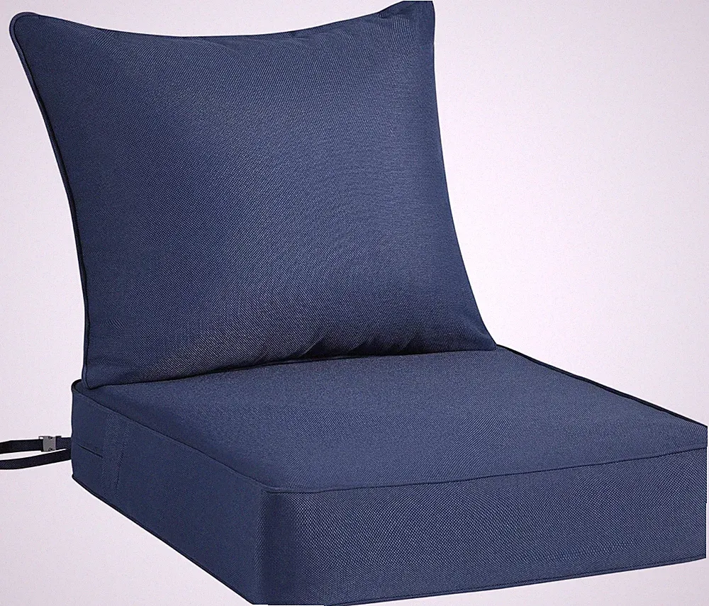 Patio Furniture Cushion Set, 24 X 24 X 6 Extra Thick Deep Seat Outdoor Chair Cus