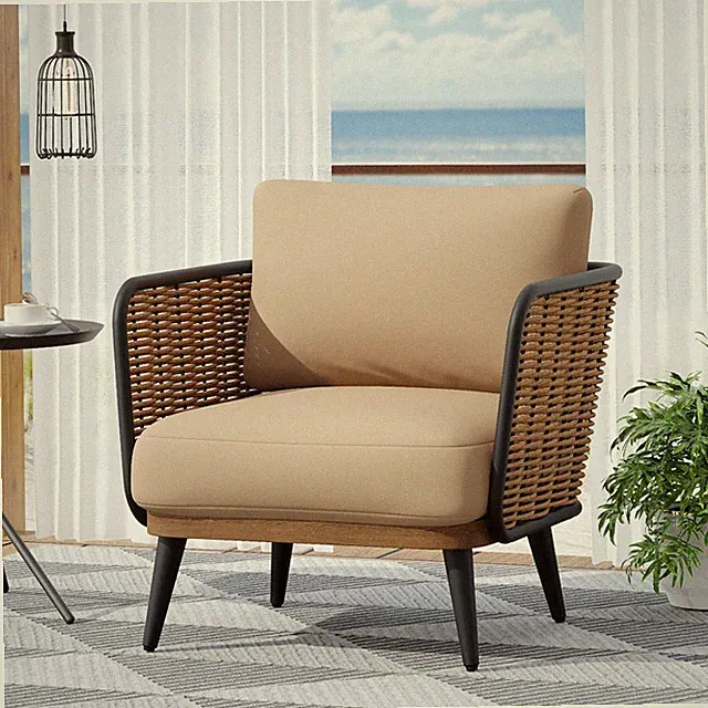 Patio Furniture Outdoor Sofa Sectional Sofa with Cushion
