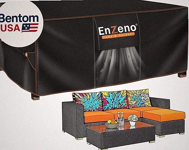 Patio Furniture Set Cover, Outdoor Sectional Sofa Couch Set Covers Waterproof, G