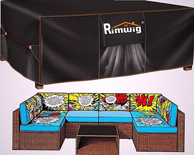 Patio Furniture Set Cover, Outdoor Sectional Sofa Couch Set Covers Waterproof, G