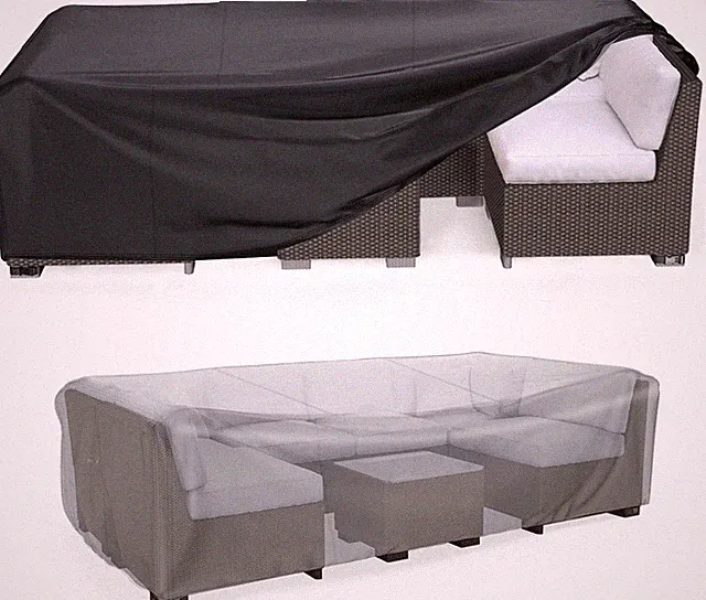 Patio Furniture Set Cover Waterproof, Mrrihand Outdoor Sectional Sofa Set Cov...