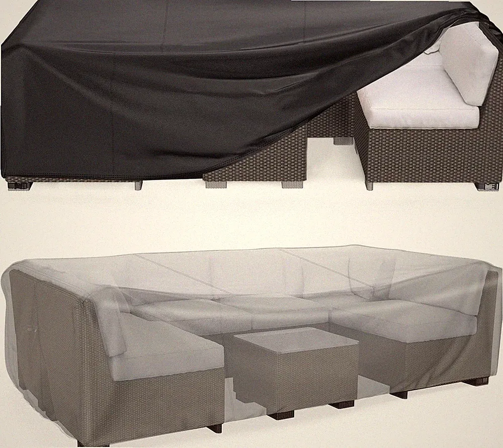 Patio Furniture Set Cover Waterproof Outdoor Sectional Sofa Set Cover Heavy D...