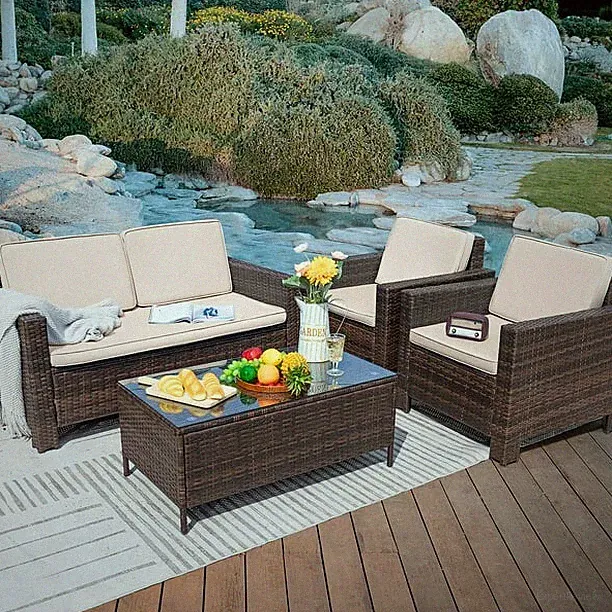 patio furniture set sectional