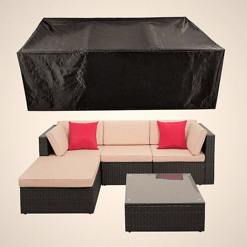 Patio Furniture Waterproof Cover Outdoor Sectional Sofa Conversation Set Cover