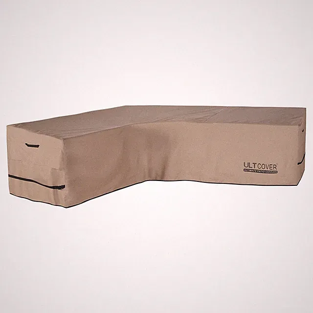 Patio L-Shaped Left Facing Sofa Cover Waterproof for 6-Seater Outdoor Section...