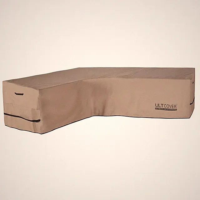 Patio L-Shaped Left Facing Sofa Cover Waterproof for 6-Seater Outdoor Section...