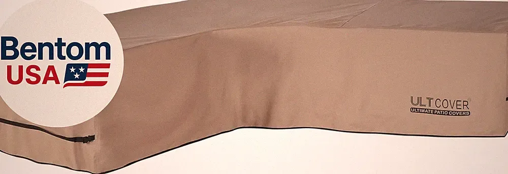 Patio L-Shaped Left Facing Sofa Cover Waterproof for 6-Seater Outdoor Sectional