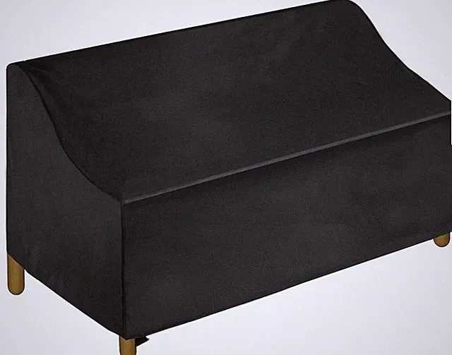 Patio Loveseat Cover - Heavy Duty 600D Waterproof Outdoor Sofa Cover with 2