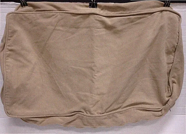 PB Westport Sectional ls chair 28x16 Back pillow SLIPCOVER ONLY Walnut Canvas