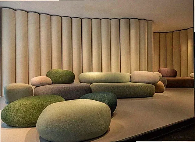 Pebble Rubble Sectional Modular Sofa 100% Fully Custom Size Fabrics Couch Set