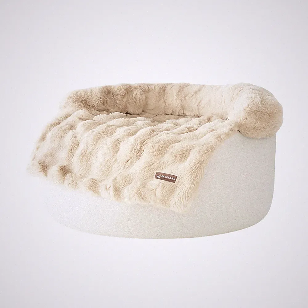 Pelsbarn Dog Bed for Couch, Luxurious Sofa Bed for Dogs with Non-Slip Oxford...