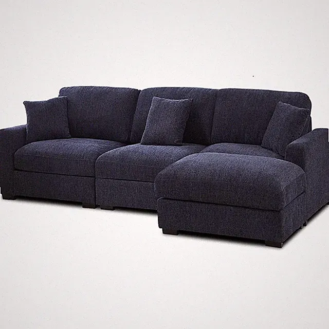 130 inch sectional 36 inches